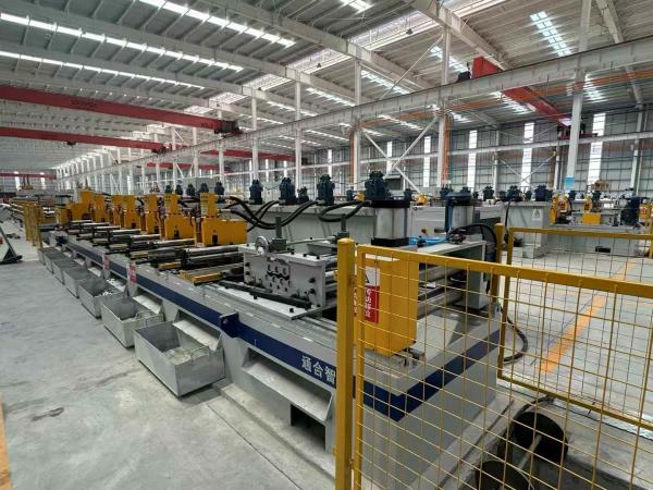 Ligne de production de plateaux de câbles hydrauliques en acier Cr12Mov