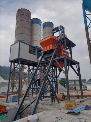 25 50 60 90 120 180 Mhr Instalação automática de bateria e mistura de concreto fixada