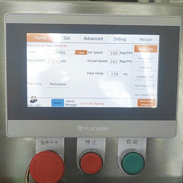 Automatic Quantitative Particle Snack Food Sealing Filling Packing VFFS Weighing And Packaging Machine