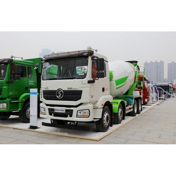 Camion à béton Shacman 6X4 8X4 Industrie de la construction 10 roues Camion à béton 12 Cbm