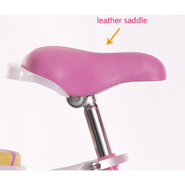 16 Inch Pink Childrens Training Wheel Bikes For Children Aged 3-8 Years Old