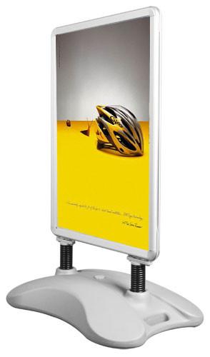 Double Sided Outdoor Banner Stands Snap Frame Poster Display Stand