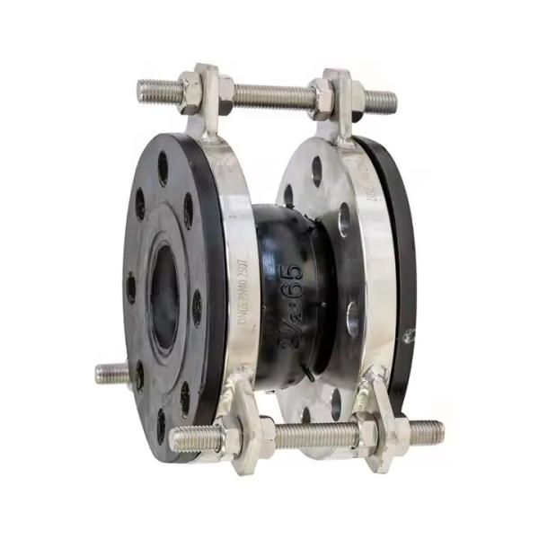 Dn65 Pn40 High Pressure End Face Fully Sealed Rubber Joint 2507 Duplex Steel Flange