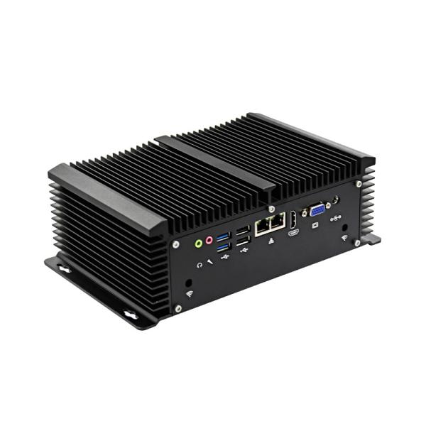 Windows/Linux Compatible Industrial Mini PC with DDR4 Ram and Dual Gigabit LAN