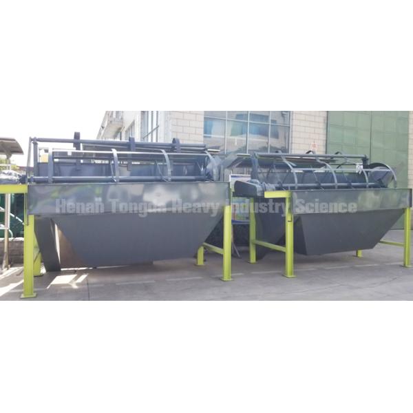 Sieving Fertilizer Rotary Drum Screening Machine For Small Block Material