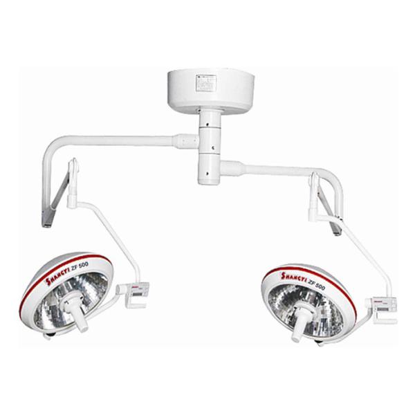 ZF500/500 Medical Instrument Dental Surgical Halogen Operating Theatre Lamp