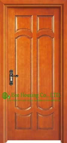 Teak Timber Veneer Wood Door With Frame For Apartment, Teak Wood Door Design Main doors