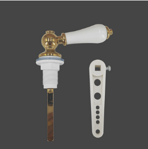 Single Button 1/2 In Low Level Flush Push Button Cistern Mechanism