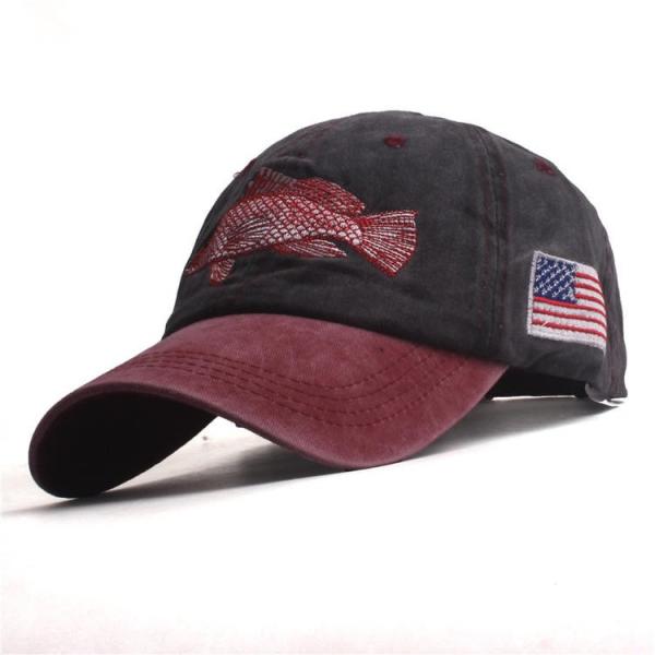 Curved Brim Blank Fitted Baseball Caps Custom Embroidery 52cm For Kids