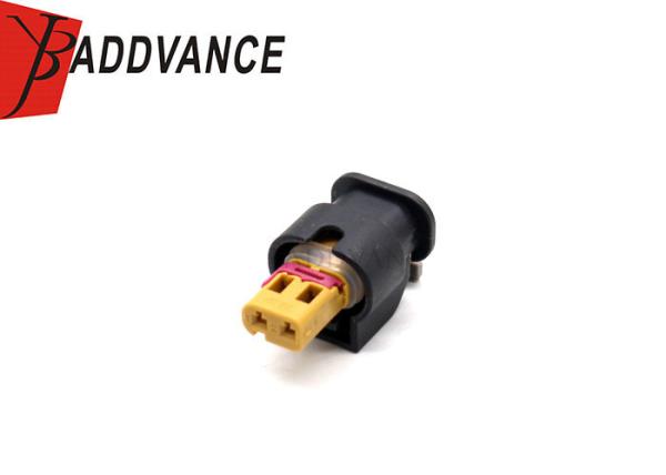 tomada do conector de 2112985-A TE Tyco 2 Pin Female Impact Amp Sensor para VW Audi
