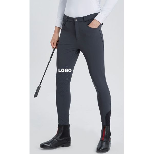 Men's Four Seasons Professional Competition Equestrian Breeches OEM Custom Riding Pants