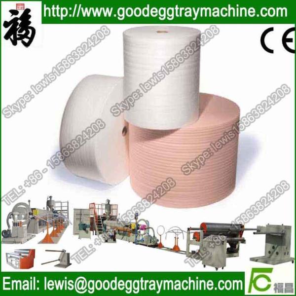 Dia.170 EPE Foam Sheet Extrusion Plant for industrial foam pacakge