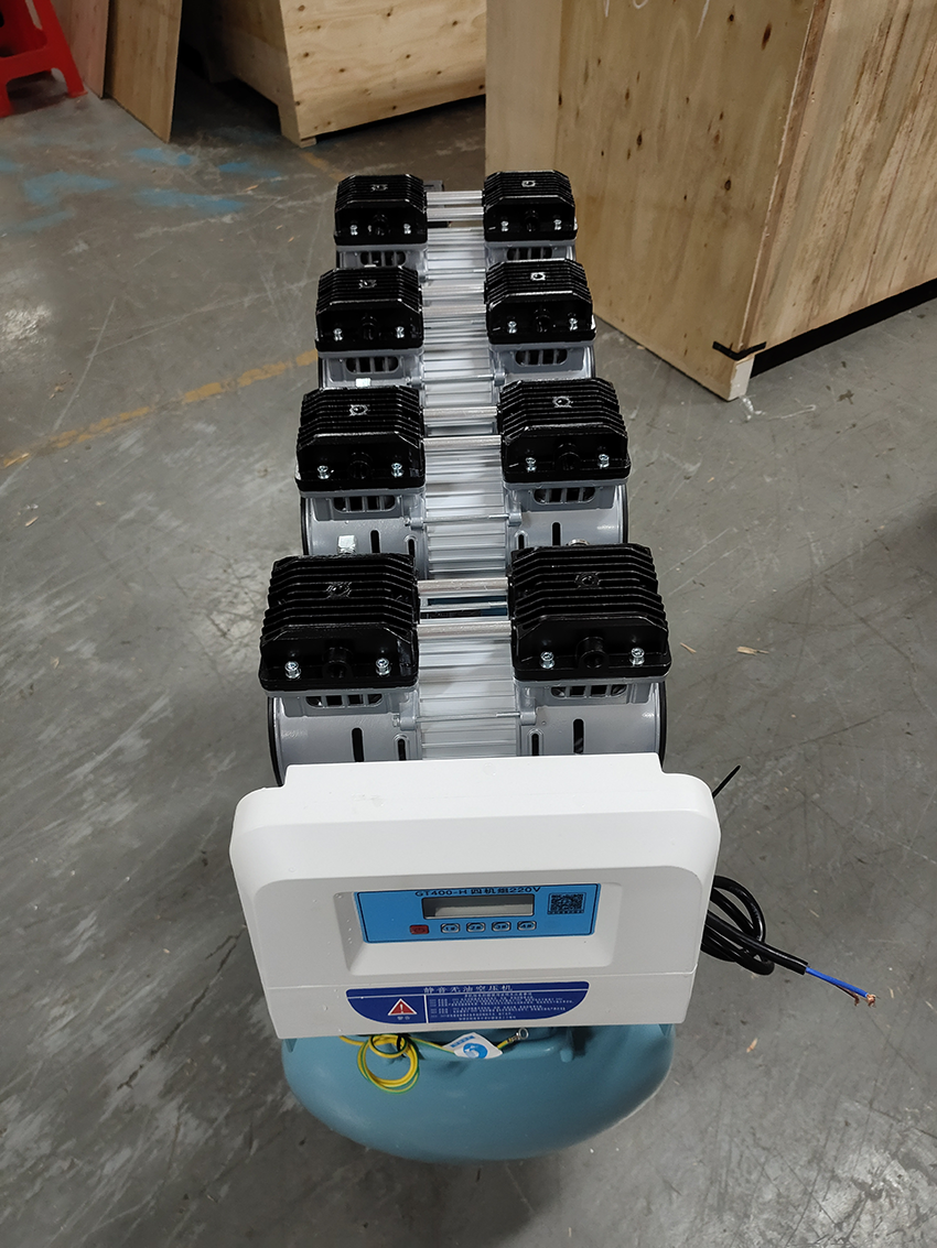 3kw 120L Oil Free Oil Less Silent Quiet Air Compressor