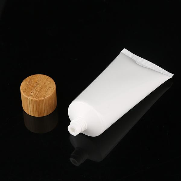 Screw Bamboo Lid 120g 150g Lotion Tube Containers