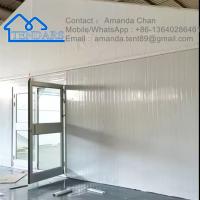 Tienda de almacenamiento de aluminio personalizada, resistente al viento, resistente al fuego