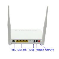 Firmware ingleses da VOZ 1TEL 2.4GWiFi 5DBI do modem 1GE 3FE de ZTE F660 V8.0 GPON Ontário