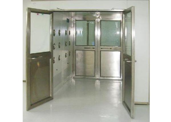 Professional Workshop Industrial Air Shower Grey Color With LED Display