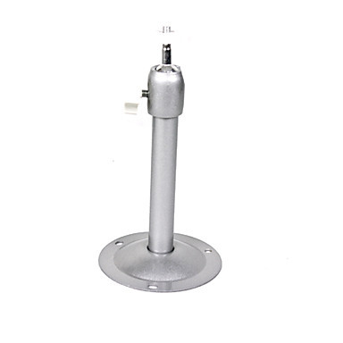 Angle Adjustable Aluminum Stand for Surveillance Security Camera (Silver)  