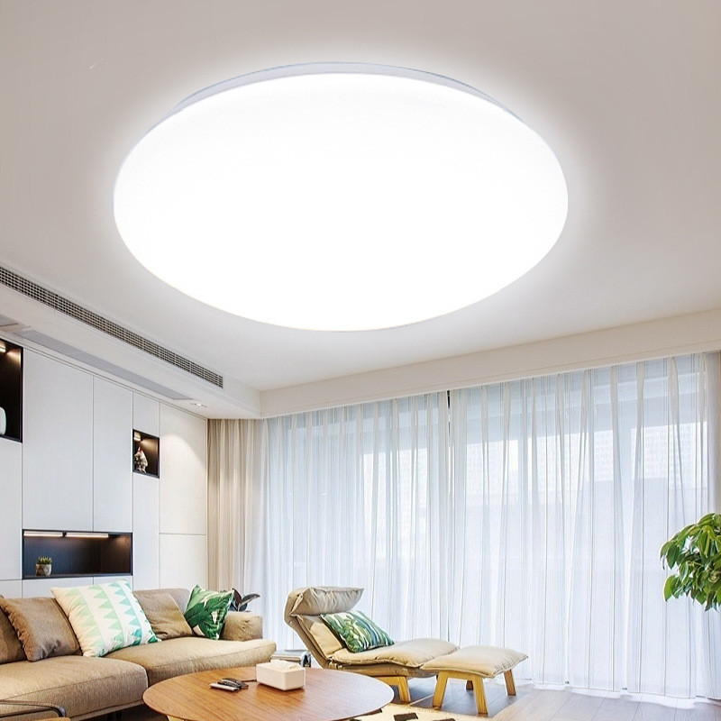 Surface Mounted LED Ceiling Lamps Dimmable and Modern Design for Living Room Kitchen
