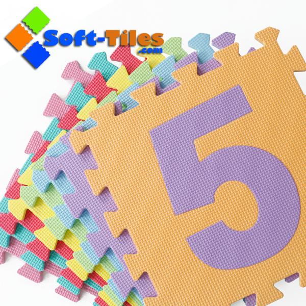 EN71 3/8 Alphabet And Numbers Foam Mat / Kids Puzzle Floor Mat
