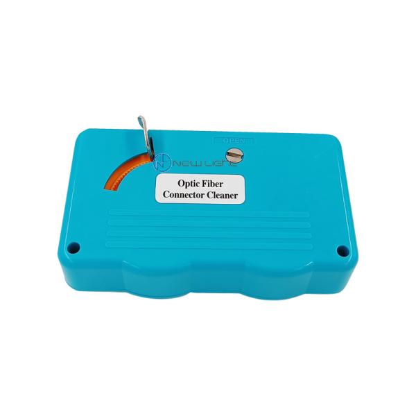 Zirconia Sleeve Fiber Optic Cassette Cleaner with 500+ Cleaning Times and Non-Alcohol Cleaning for SC FC ST Connectors