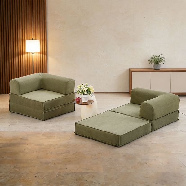 Vacuum Compressed Sofa Bed In Box Modular Sponge Filling Unpacking Friendly Apartment Living Furniture