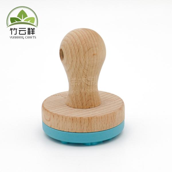 School Smart Wooden Stamp Wooden Inking Stamp Print Logo  Wooden Seal