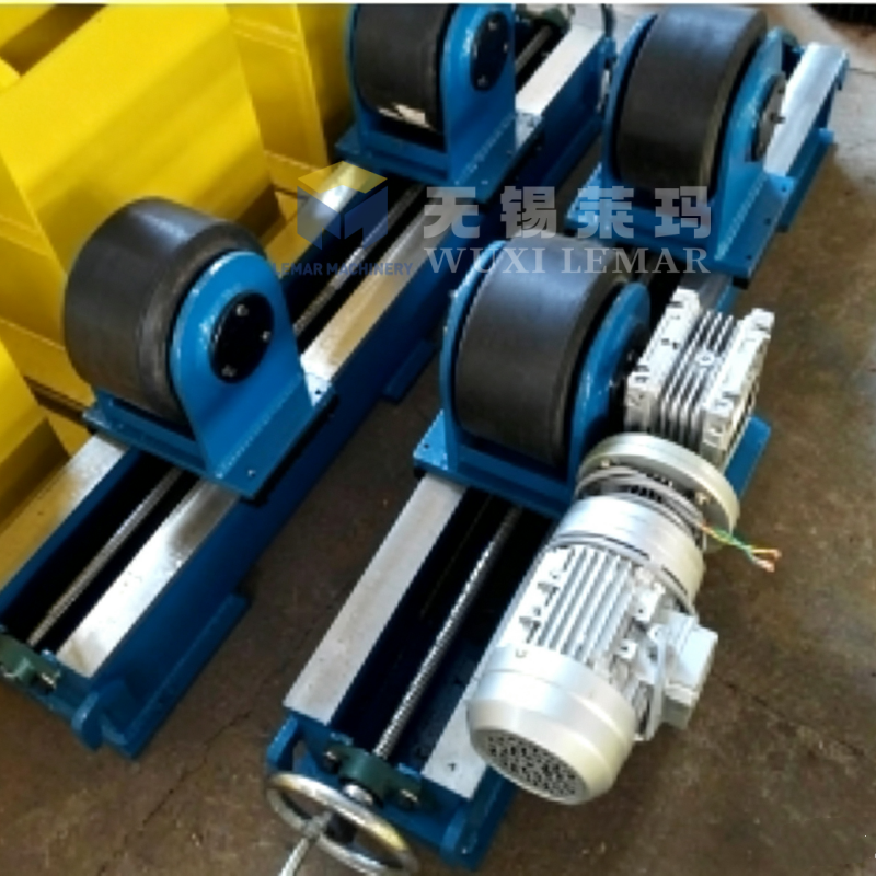 20 Ton Adjustable Turning Rolls | Heavy Duty Pressure Vessel Welding Rotator