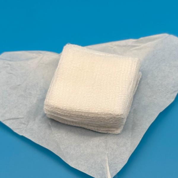 Sterile Single Use Medical Gauze Swab Dressings and Materials for Medical Purposes