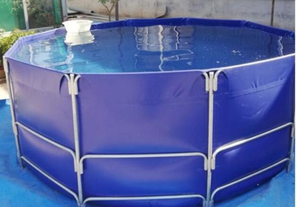 15000L PVC Tarpaulin Piscina Redonda de Peixe Para Aquacultura Piscina Piscina Tanque de Plástico Tanque de Peixe Desdobrável