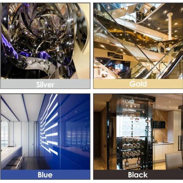 Champaign Gold Stainless Steel Sheet Coil Decorative 0.1mm For Wall Panel 304 316 316L