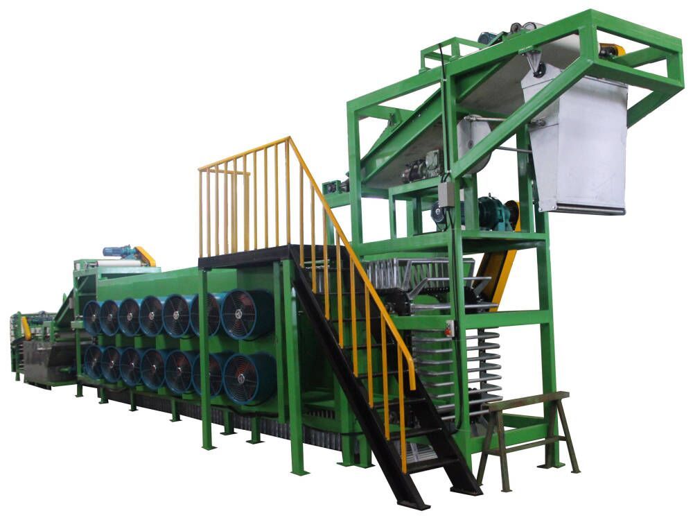 CE/ISO9001 certified batch off cooler with strong circulating cold air and anti-sticking liquid spray for rubber sheet cooling