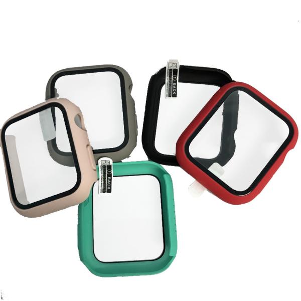 Caixa abundante do relógio duro da correia de relógio 38 - 40mm do silicone 42 - 44mm Apple
