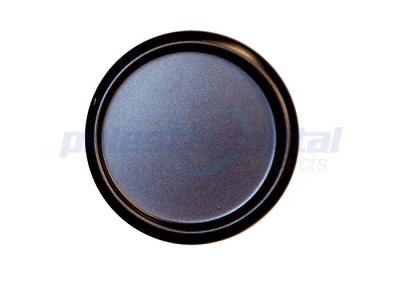 Round Sliding Closet Door Finger Pull 62mm Antique Chrome Stainless Steel