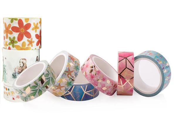 Mutlicolor Single Sided Adhesive Kawaii Decorative Washi Tape