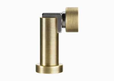 Pure Brass Non Perforated Anti Collision Door Stop , Bathroom Door Stopper Gate Resistor