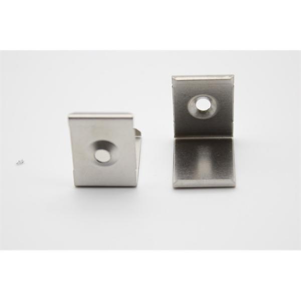 Light Weight V Type Corner Mount Aluminum LED Profile Housing 16 * 16mm