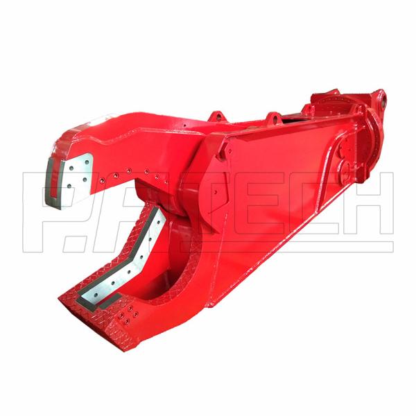 Excavator Scrap Shear On Hitachi Excavator For Break Asphalt And Concrete