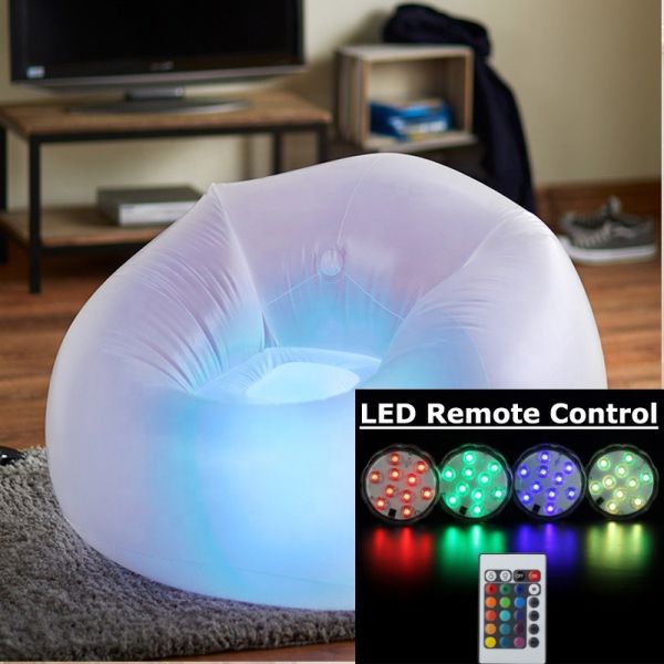 Pink Inflatable Lip Sofa - Sexy Lip-Shaped Air Chair: Portable, Eye-Catching Decorative Seating for Living Room, Party & Home