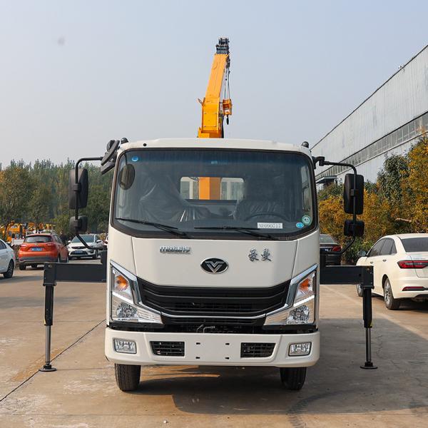 Factory Price hydraulic boom lift mini truck-mounted crane price