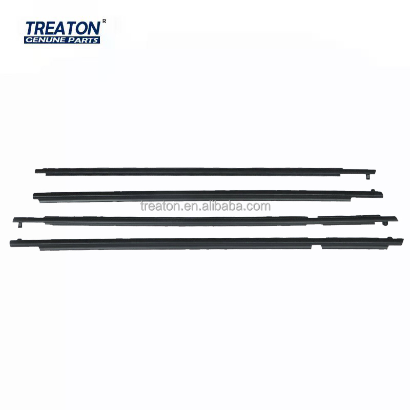 Treaton Bady Parts 75720-06100 75710-06100 Window Moulding Weatherstrip Seal Belt for Camry