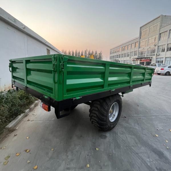 Agricultural Farm Tractor Trailer 5T Green Colour 2 Wheel