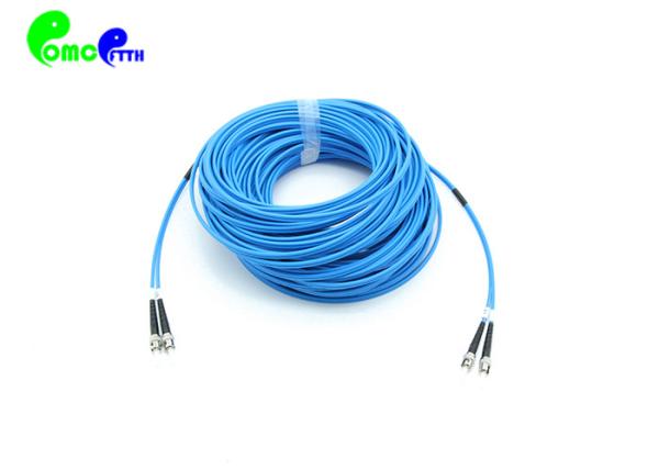 ST-ST SM 3.0mm 1550nm LSZH Armored Optical Patch Cable