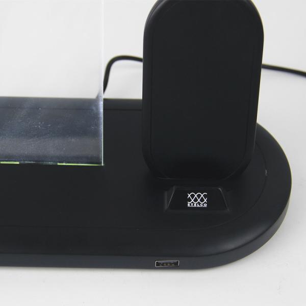 Стойка заряжателя телефона ABS Multiscene беспроводная, портативный беспроводной поручая держатель телефона