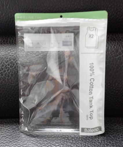 Custom Printed OPP/ CPP Cheap Plastic Zipper bag for Garment/Cloth Packing