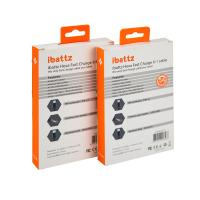 157gm Boîte d'emballage de câbles de données de vernis Boîtes en papier avec fenêtre transparente