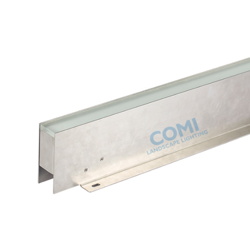 DMX512 6W 12w утопило свет СИД линейный с матированным стеклом IP67