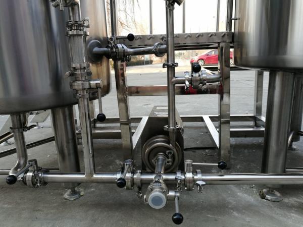 SS304 / 316 / Copper Nano Brewing Systems 1000l Volume PU Foam Insulation