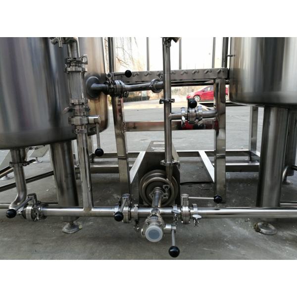 High Precision Micro Brewing Systems , 200L Thick Beer Making Equipment