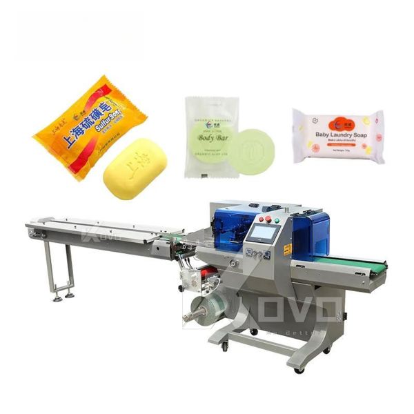 PLC Control Touch Screen Filling Machine Servo Driven Automatic Soap Packaging Machine